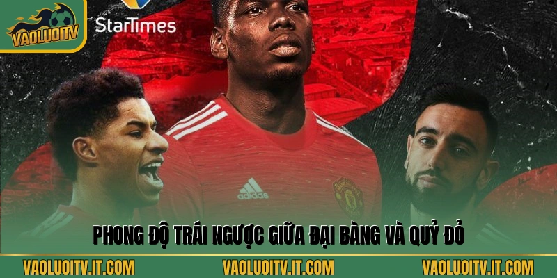 Phong độ đối lập giữa kẻ mạnh và kẻ thách thức